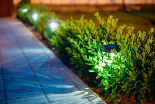 garden lighting electrician in essex